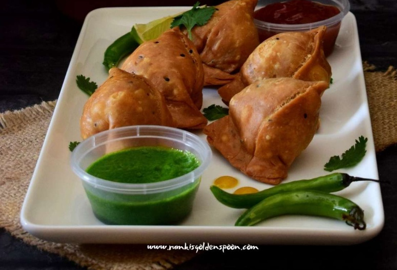 Preparation of Samosa