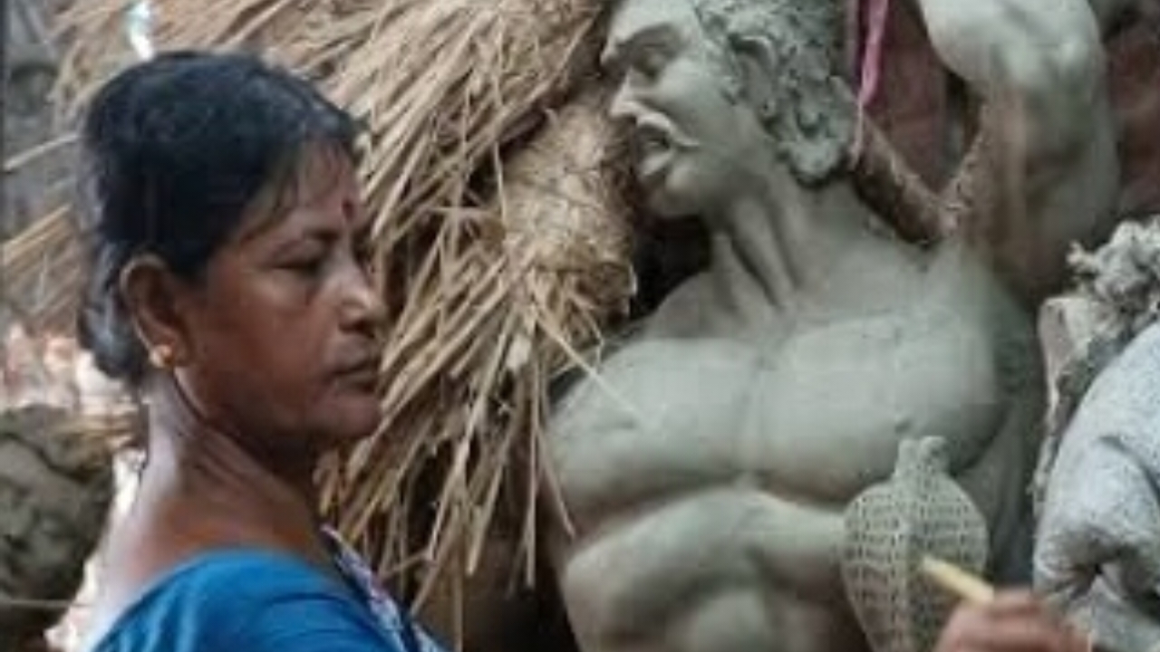 Idol,Durga Puja,Festival,Howrah