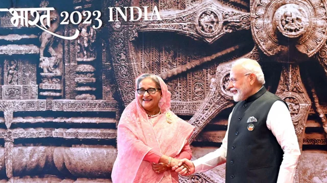 G20,Outfit,Seikh Hasina,Giorgia Meloni