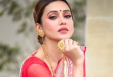 মিমি চক্রবর্তী,স্পেশাল লুকস,সপ্তমী - দশমী,টলিউড,পুজোর সাজ