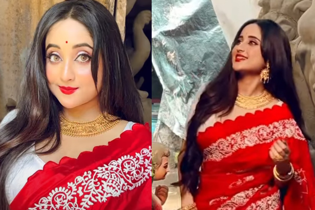 Actress Soumitrisha Kundu visit kumortuli before Durga Puja for photoshoot