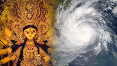 পুজো,নবমী দশমী,বঙ্গোপসাগর,ঘূর্ণাবর্ত,বৃষ্টি